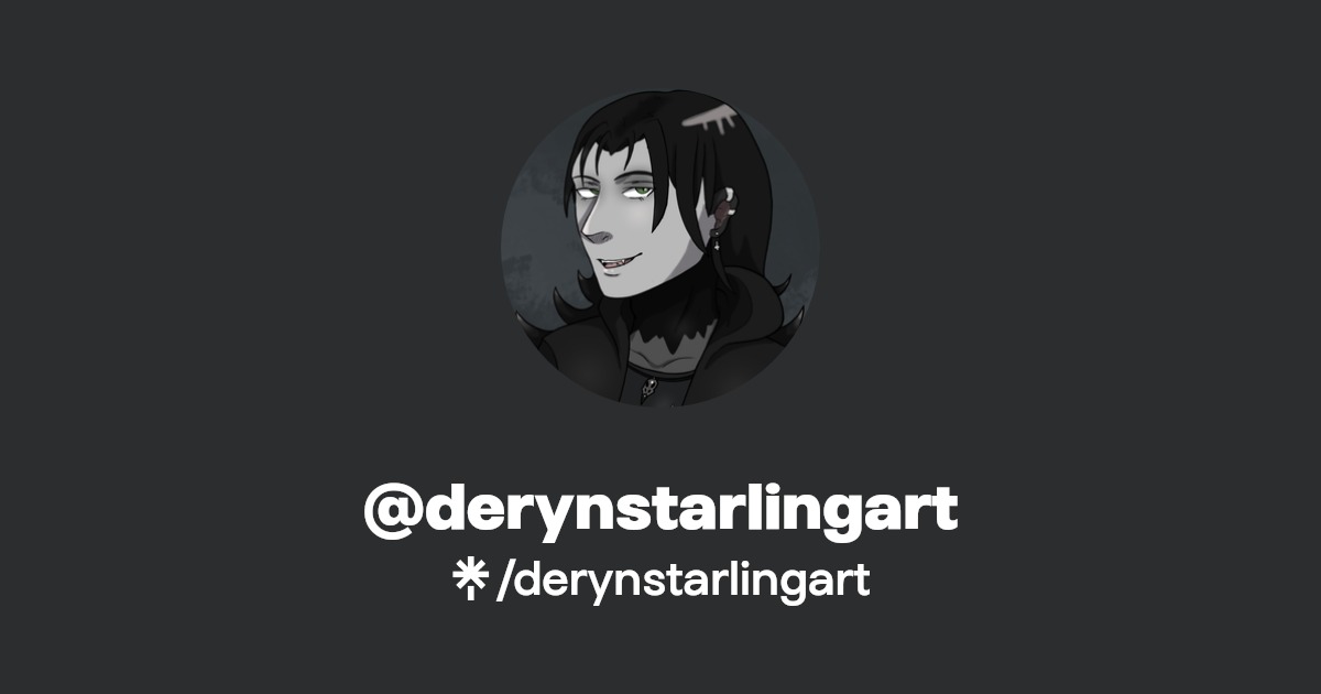 derynstarlingart | Facebook, TikTok | Linktree